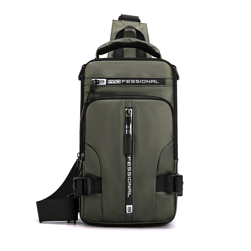 Crossbody Bags Men Multifunctional Backpack Shoulder Chest Bags ARVASHAA