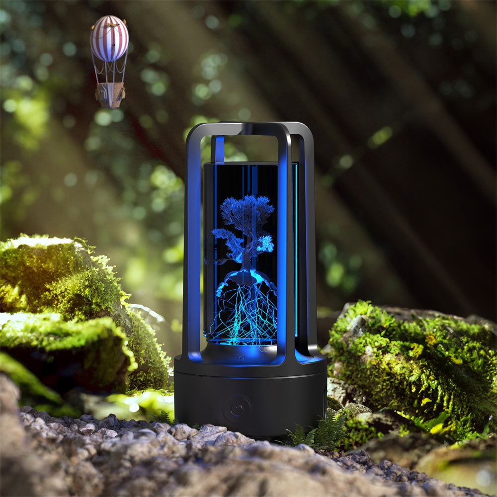 Creative 2 In 1 Audio Acrylic Crystal Lamp And Bluetooth Speaker Valentine's Day Gift Touch Night Lamp ARVASHAA