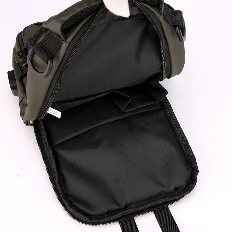 Crossbody Bags Men Multifunctional Backpack Shoulder Chest Bags ARVASHAA