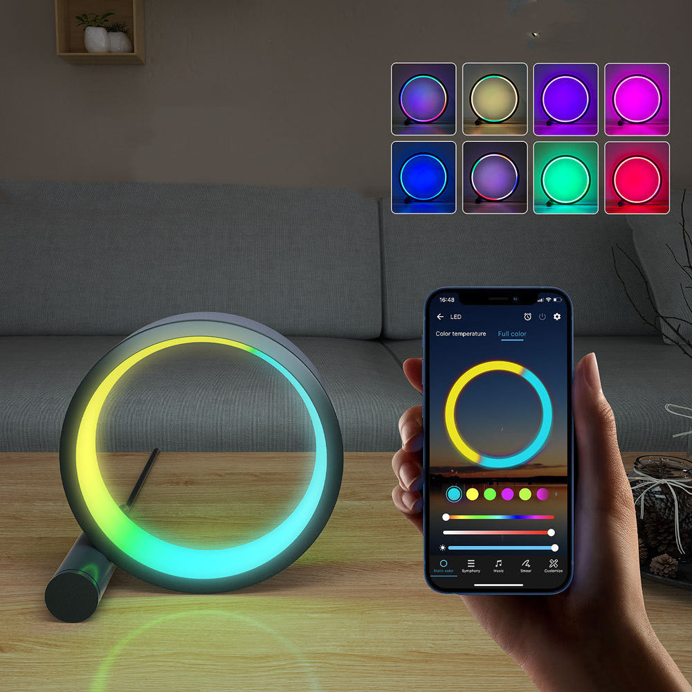 Smart LED Night Light Led Music Rhythm Induction Colorful Atmosphere Light Room Decoration ARVASHAA