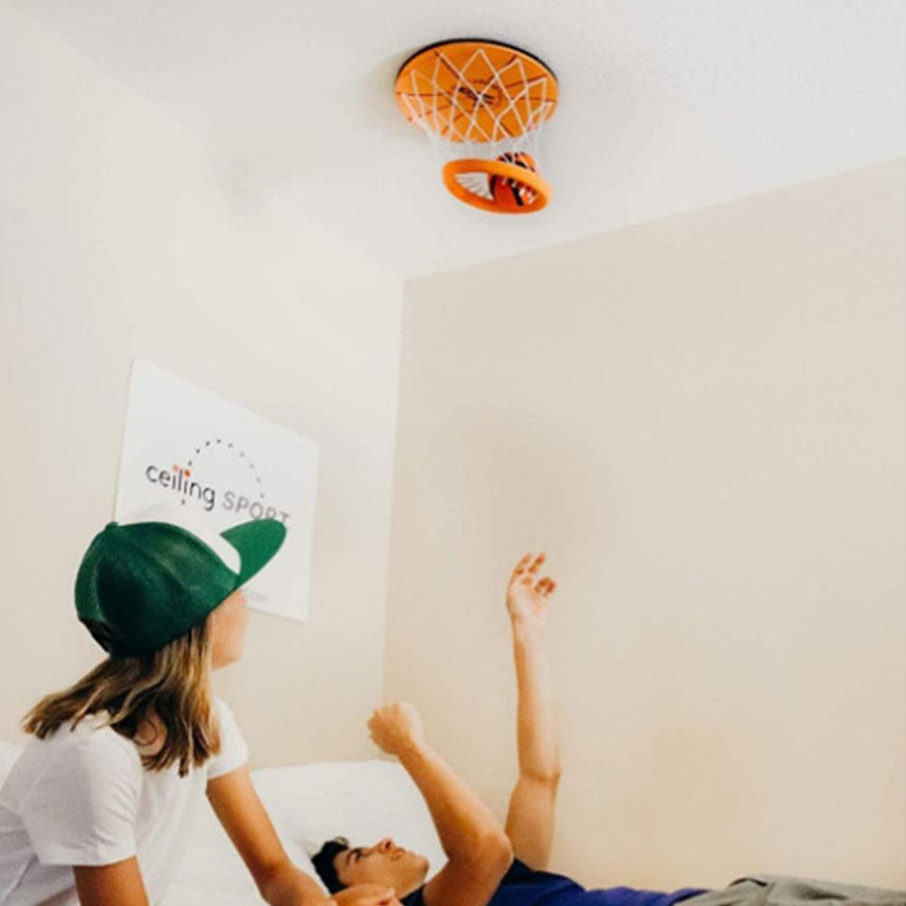 Mini Basketball Hoop Door Mini Basketball Box Children's Toy Games Ceiling Sports ARVASHAA