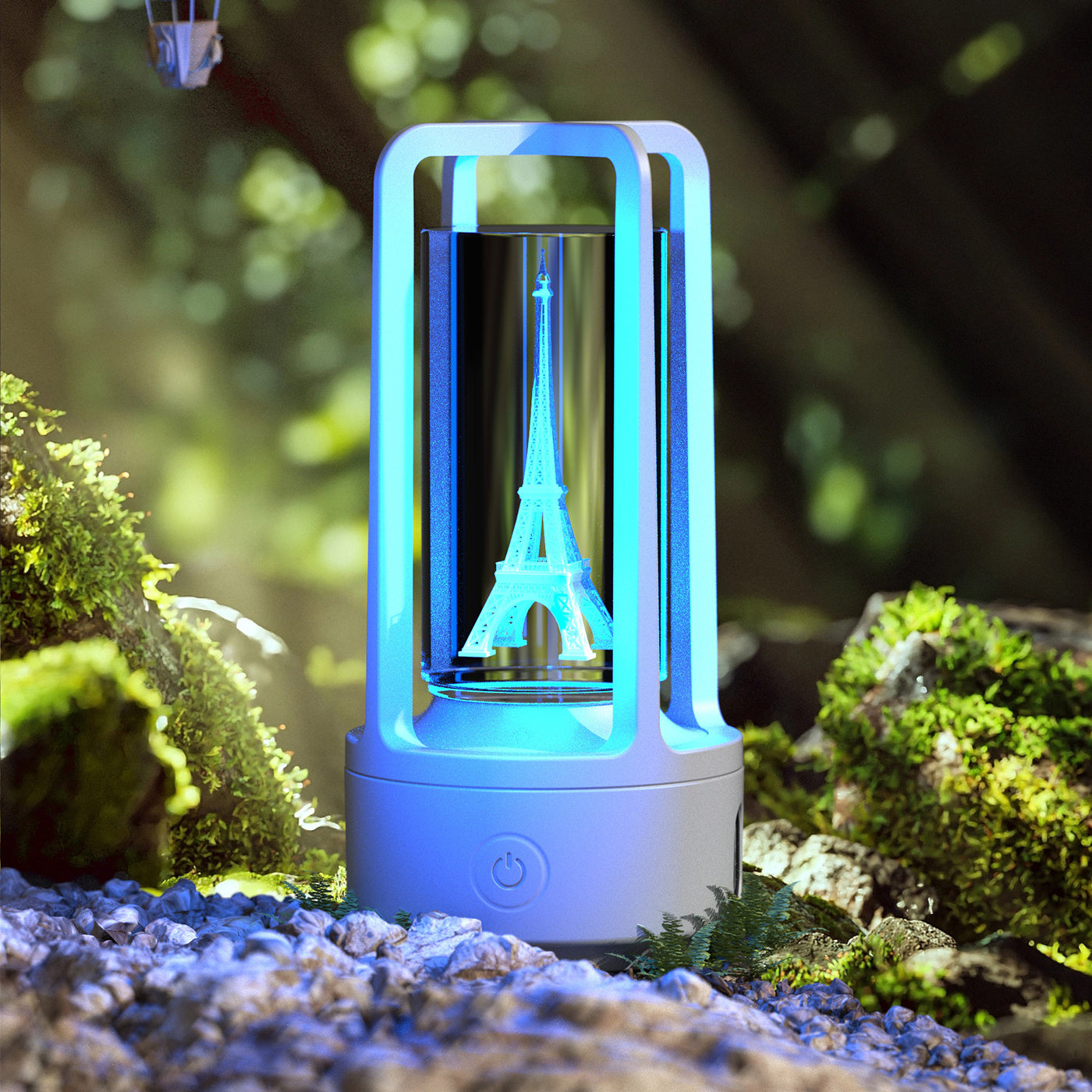 Creative 2 In 1 Audio Acrylic Crystal Lamp And Bluetooth Speaker Valentine's Day Gift Touch Night Lamp ARVASHAA
