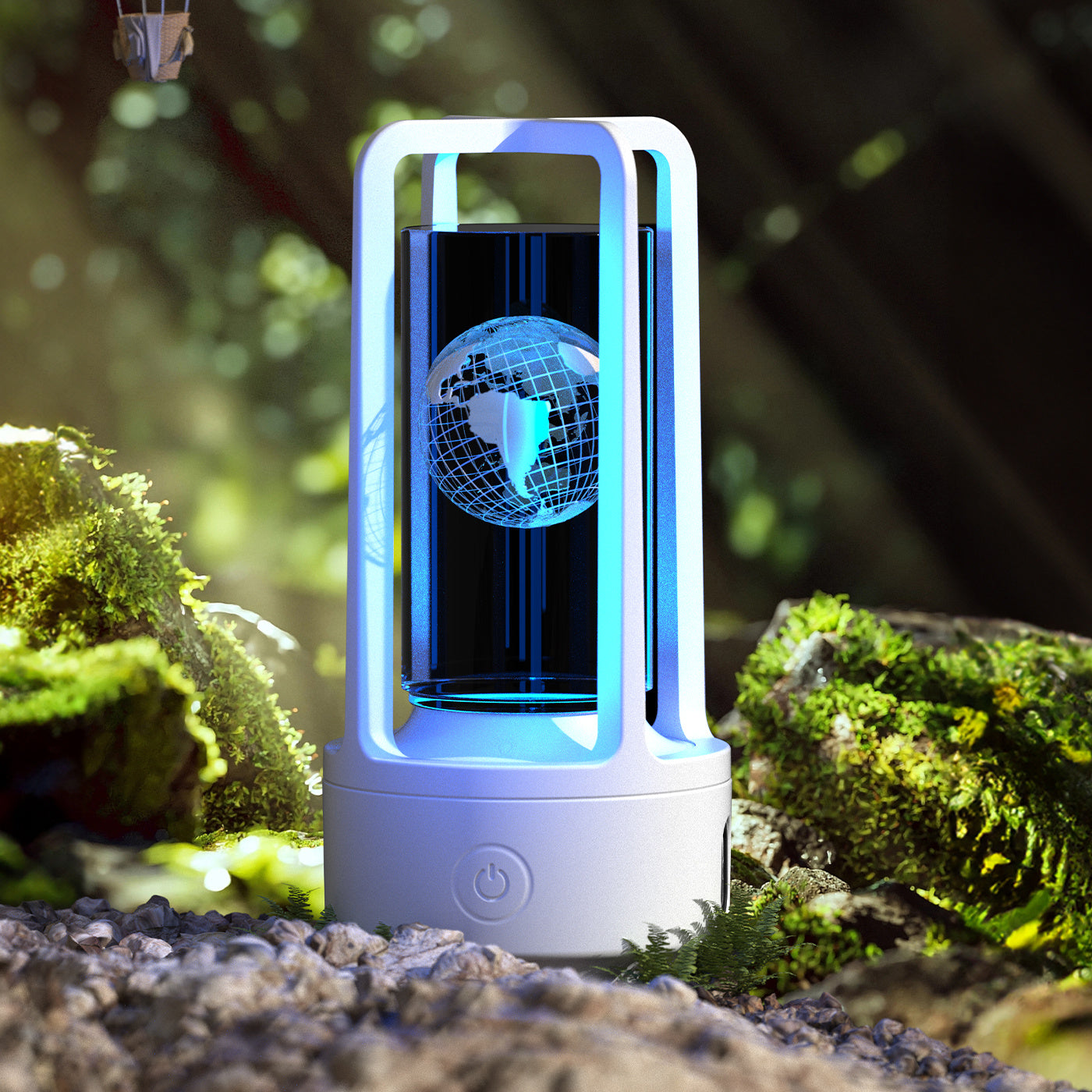 Creative 2 In 1 Audio Acrylic Crystal Lamp And Bluetooth Speaker Valentine's Day Gift Touch Night Lamp ARVASHAA