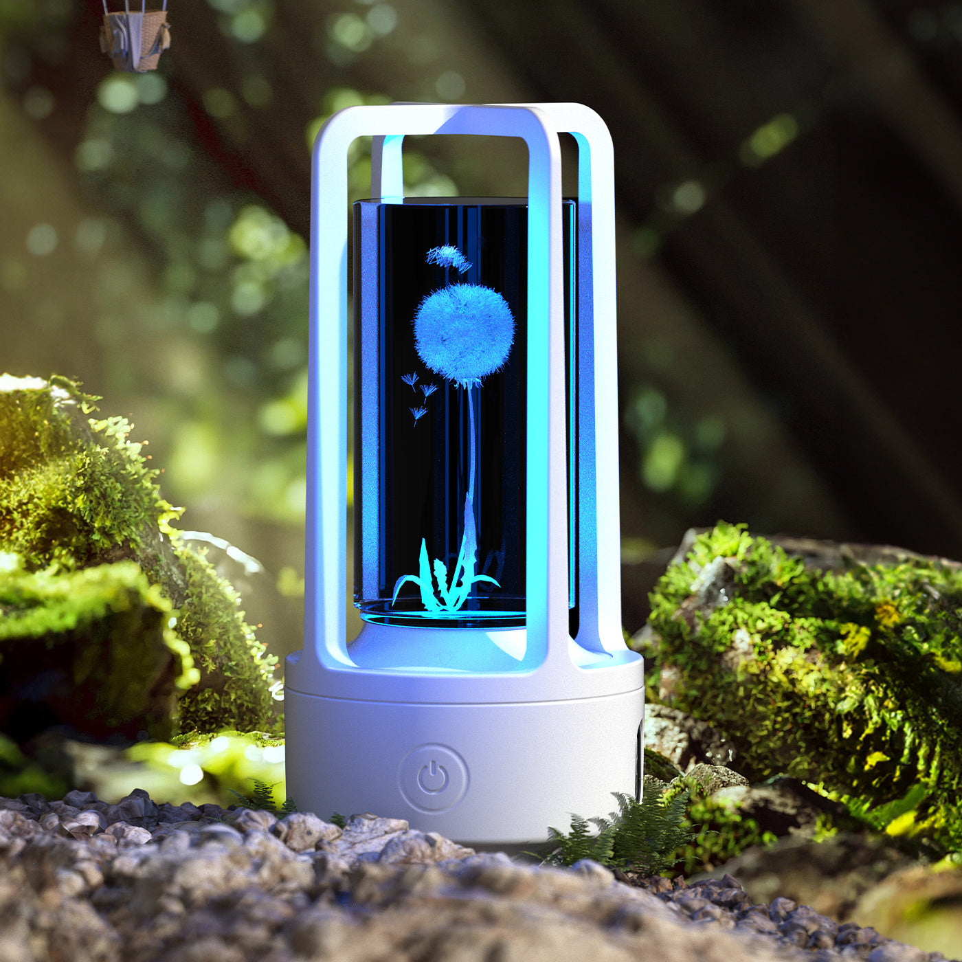 Creative 2 In 1 Audio Acrylic Crystal Lamp And Bluetooth Speaker Valentine's Day Gift Touch Night Lamp ARVASHAA