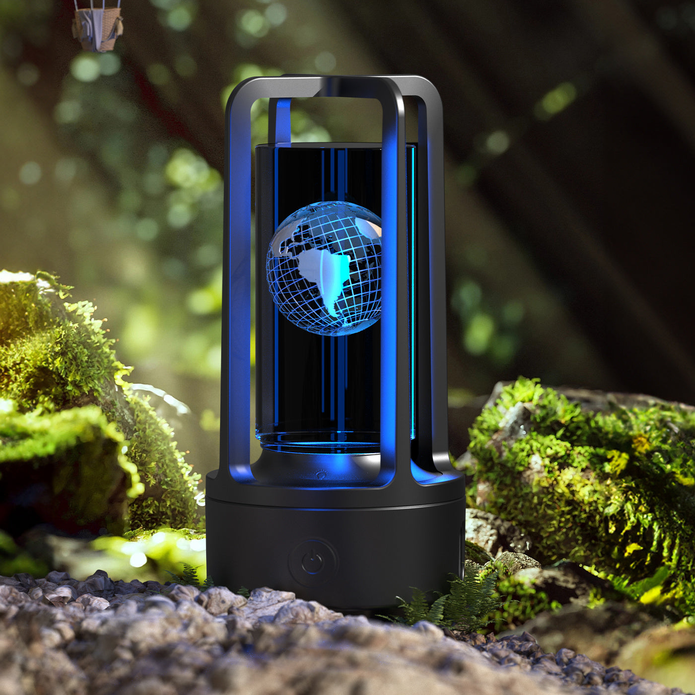 Creative 2 In 1 Audio Acrylic Crystal Lamp And Bluetooth Speaker Valentine's Day Gift Touch Night Lamp ARVASHAA