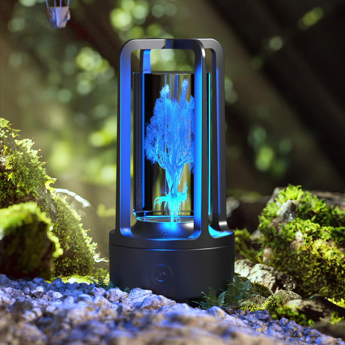 Creative 2 In 1 Audio Acrylic Crystal Lamp And Bluetooth Speaker Valentine's Day Gift Touch Night Lamp ARVASHAA