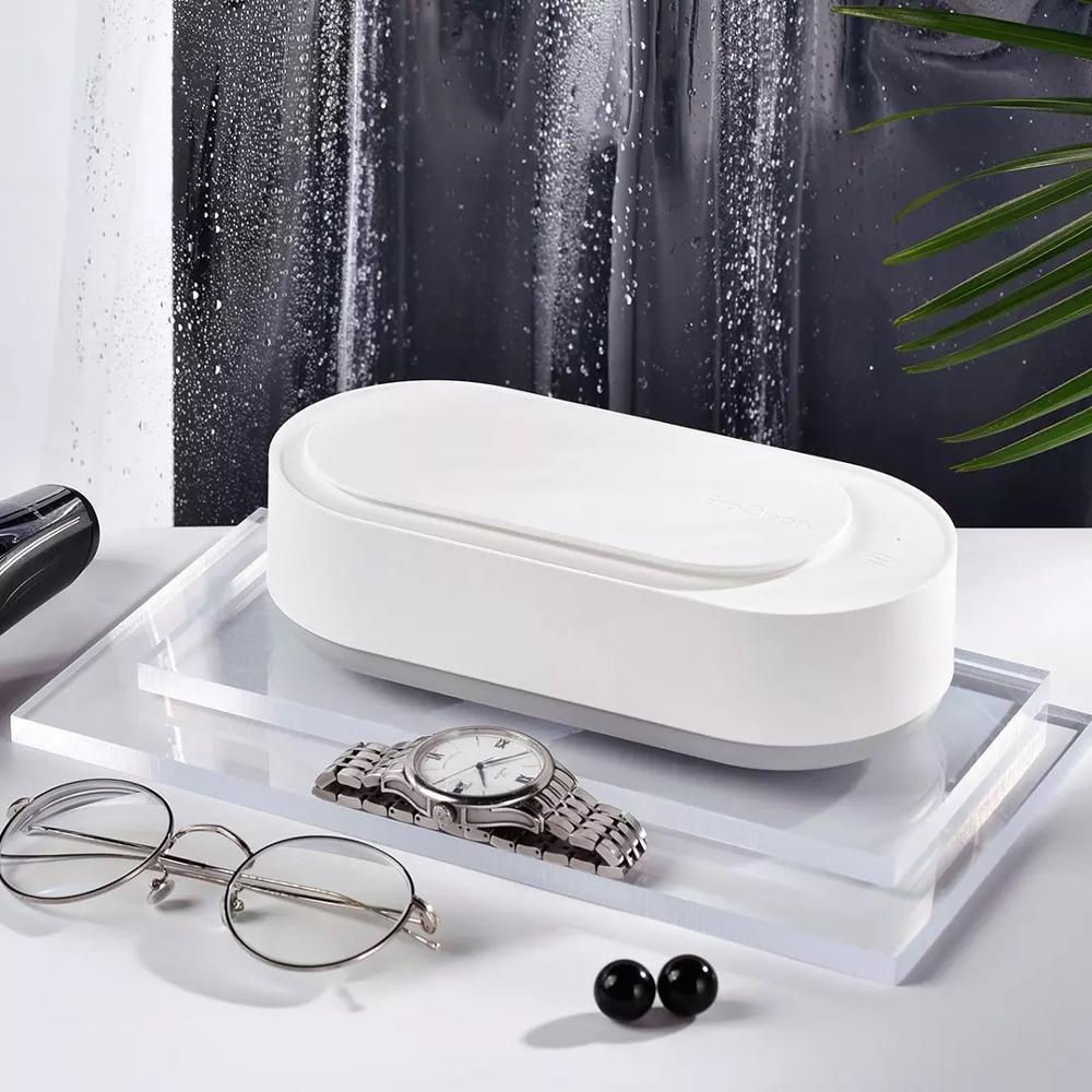 Clean Ultrasonic Cleaner Portable 45000Hz High-Frequency Vibration Cleaning Machine Jewelry Glasses Watch Cleaning ARVASHAA