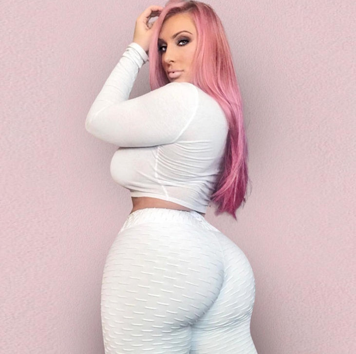 Booty Lifting Anti Cellulite Scrunch Leggings Without Pocket ARVASHA