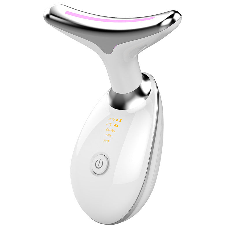 EMS Thermal Neck Lifting And Tighten Massager Electric Microcurrent Wrinkle Remover ARVASHAA