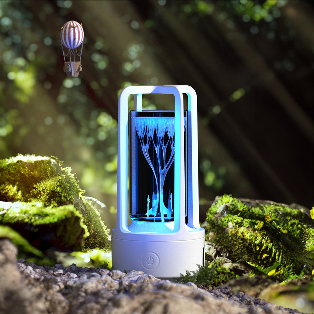 Creative 2 In 1 Audio Acrylic Crystal Lamp And Bluetooth Speaker Valentine's Day Gift Touch Night Lamp ARVASHAA