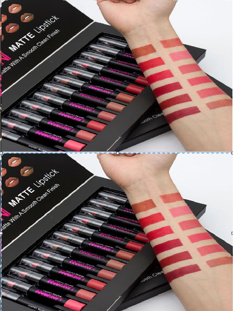 Matte Lipstick Waterproof Long-lasting Velvet Lipstick Set ARVASHA