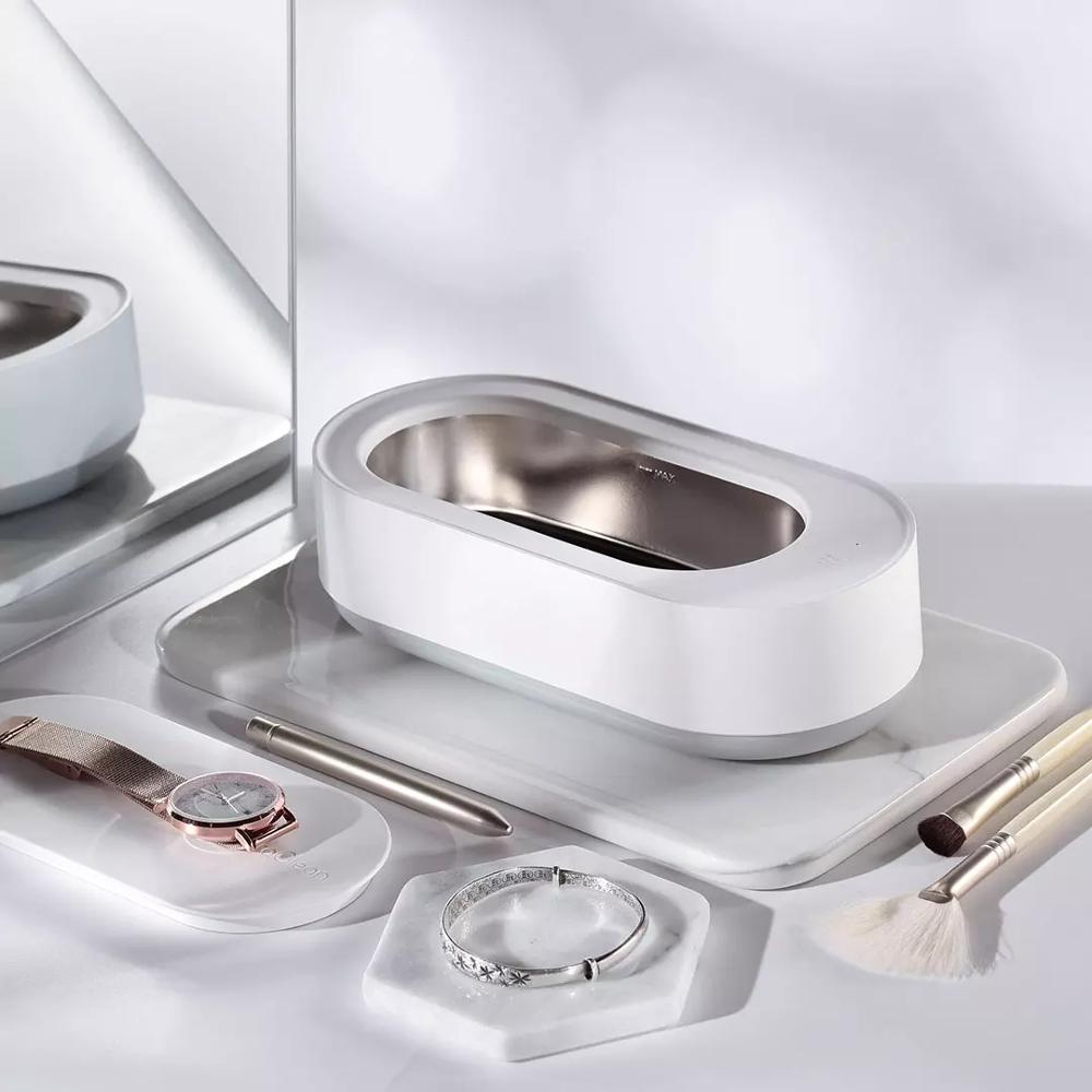 Clean Ultrasonic Cleaner Portable 45000Hz High-Frequency Vibration Cleaning Machine Jewelry Glasses Watch Cleaning ARVASHAA