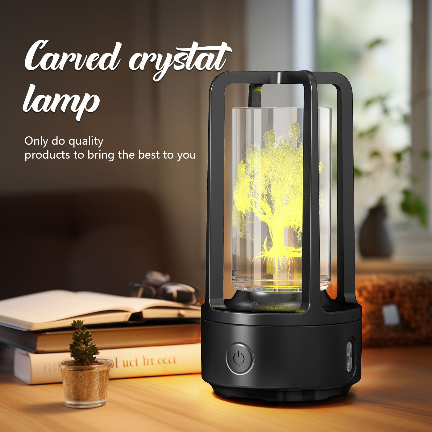 Creative 2 In 1 Audio Acrylic Crystal Lamp And Bluetooth Speaker Valentine's Day Gift Touch Night Lamp ARVASHAA