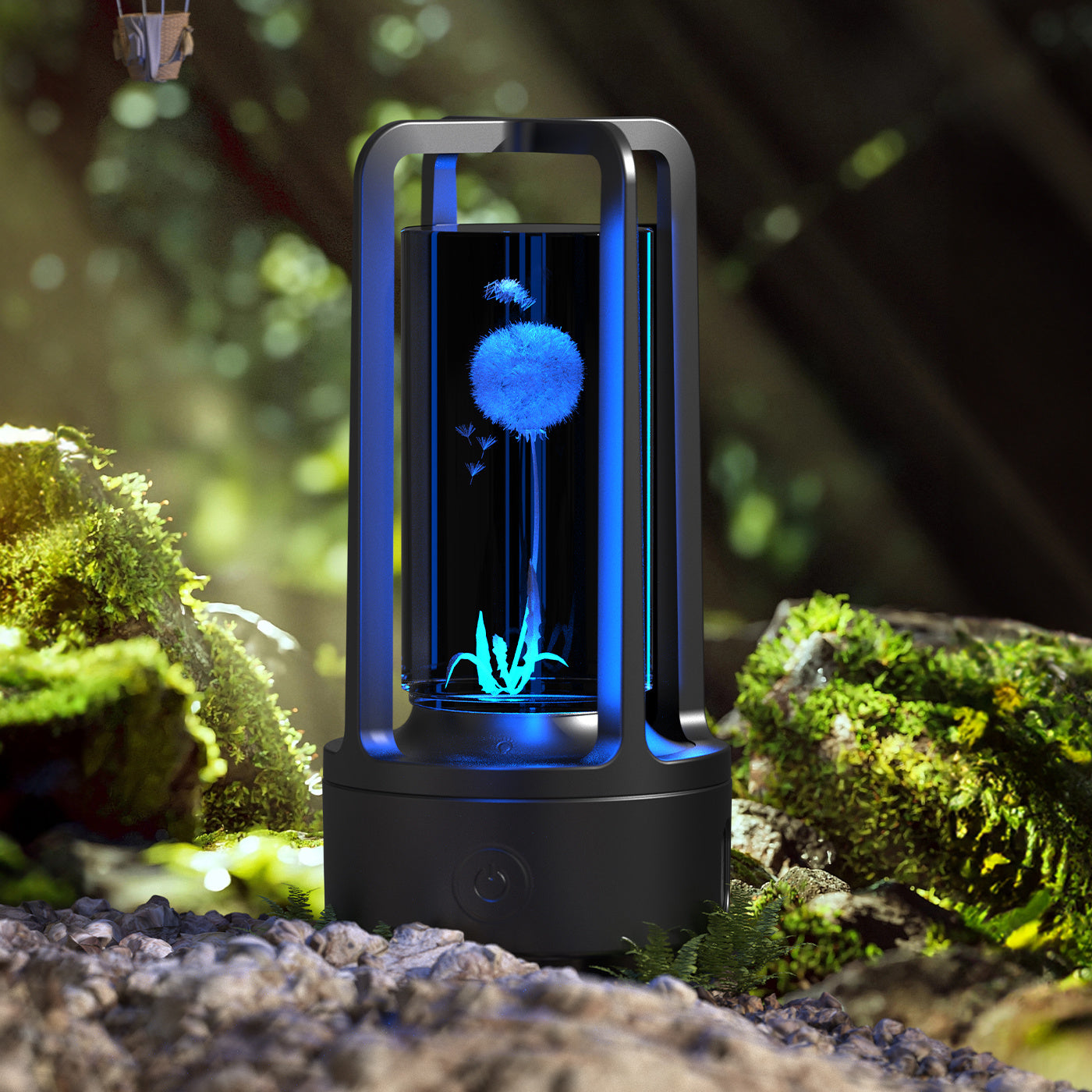 Creative 2 In 1 Audio Acrylic Crystal Lamp And Bluetooth Speaker Valentine's Day Gift Touch Night Lamp ARVASHAA
