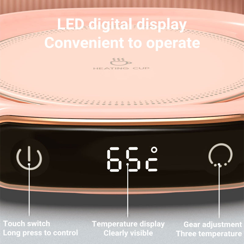 Coffee Mug Warmer Warm Coaster Smart Heating Cup Thermal Insulation Constant Temperature Coaster Heating Pad Desktop ASKVexperts