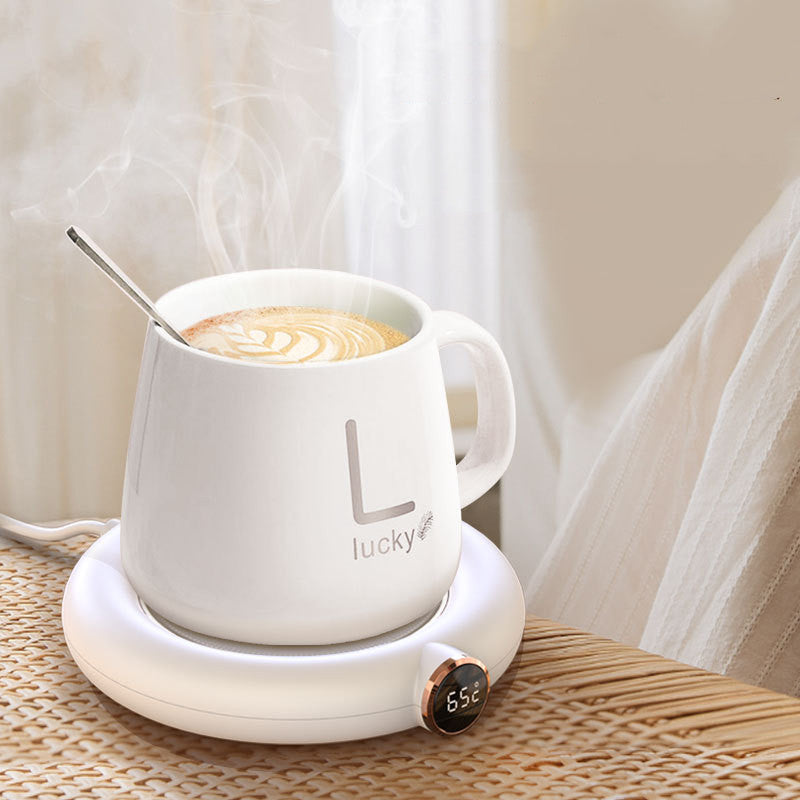 Coffee Mug Warmer Warm Coaster Smart Heating Cup Thermal Insulation Constant Temperature Coaster Heating Pad Desktop ASKVexperts