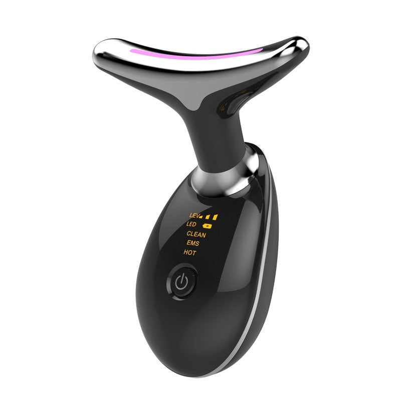 EMS Thermal Neck Lifting And Tighten Massager Electric Microcurrent Wrinkle Remover ARVASHAA