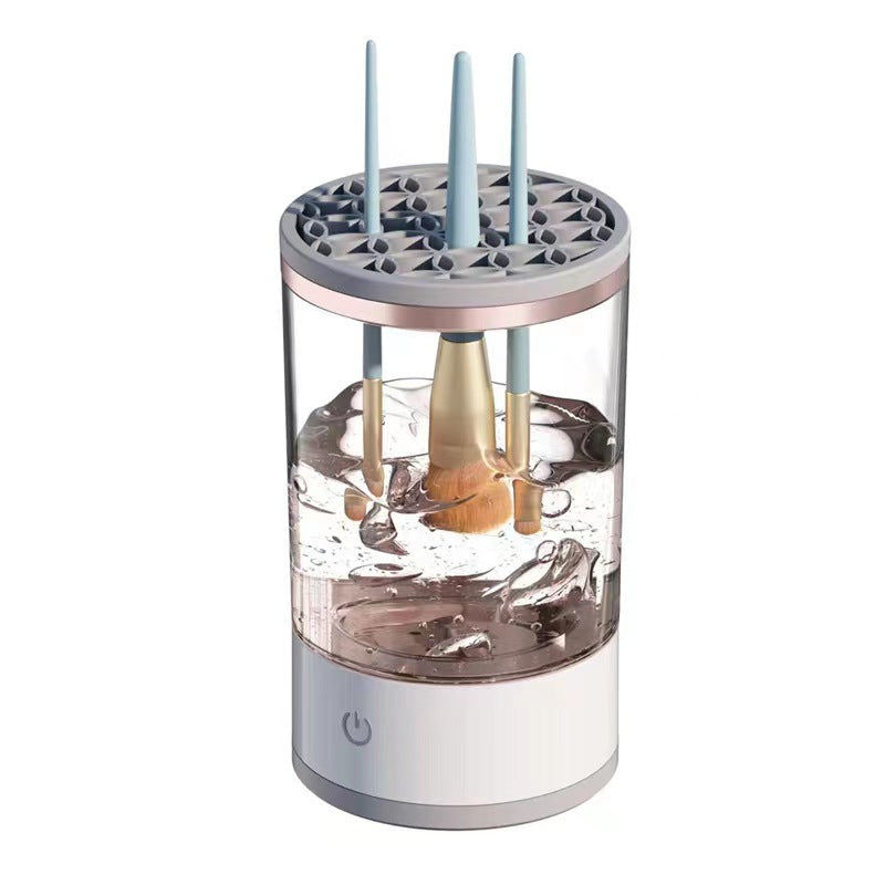 Women Eye Shadow Brush Cleaning Tool Portable Electric Makeup Brush Cleaner Machine With USB Charging Automatic Cosmetic Brush ASKVexperts