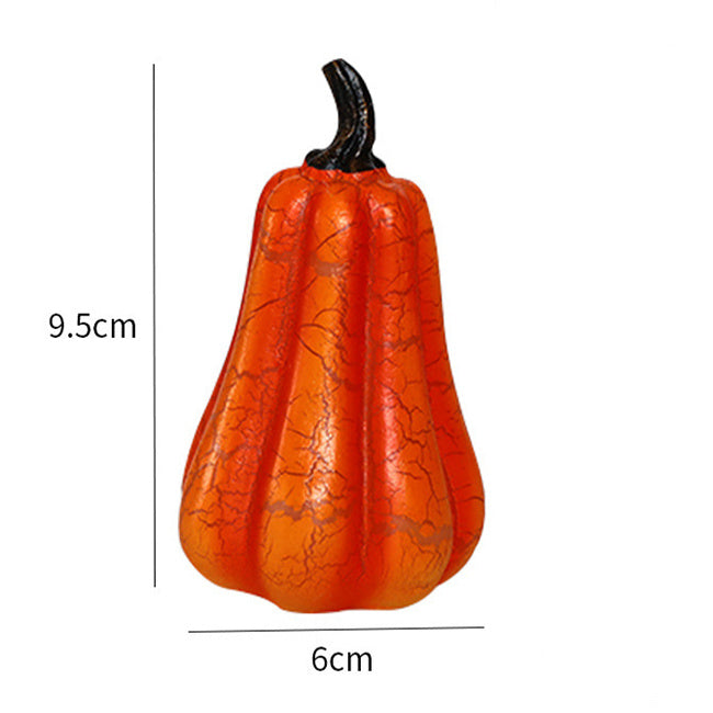 New Halloween Pumpkin Lantern Simulation Pumpkin LED Candle Lamp Resin Luminous Pumpkin ARVASHAA