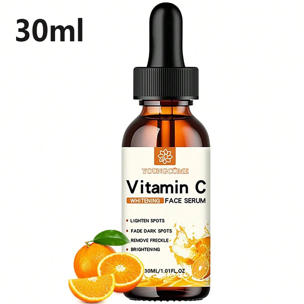Vitamin C Facial Essence Contains Hyaluronic Acid Dark Spot Remover Moisturizing Repair Anti-aging Essence Facial Skin Care 30ml ARVASHAA