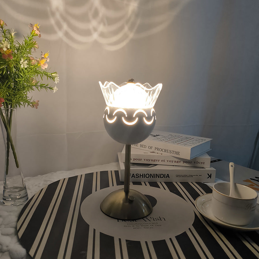 Rechargeable Desk Lamp – Ambient Bedside Lighting for Home Décor ARVASHAA