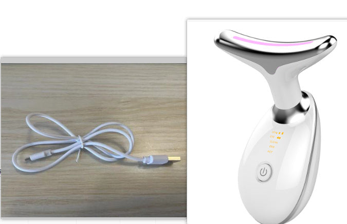 EMS Thermal Neck Lifting And Tighten Massager Electric Microcurrent Wrinkle Remover ARVASHAA
