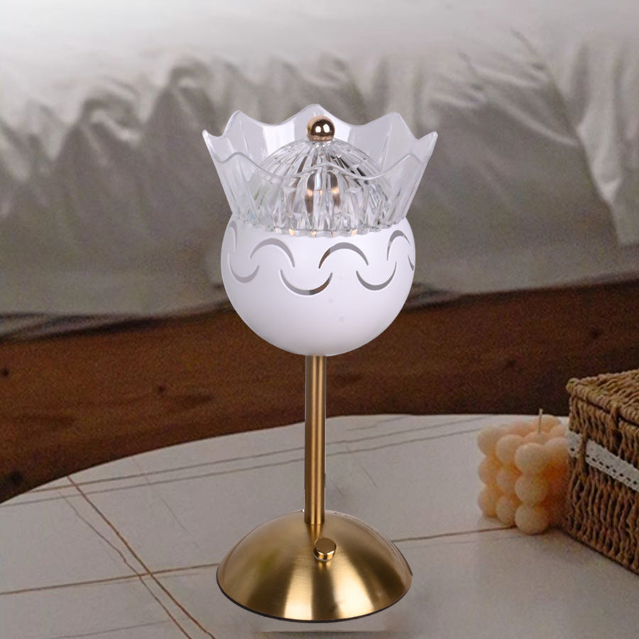 Rechargeable Desk Lamp – Ambient Bedside Lighting for Home Décor ARVASHAA