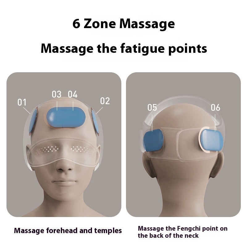 Head And Eye Integrated Massage Instrument Airbag Package Sleep Aid Home ASKVexperts