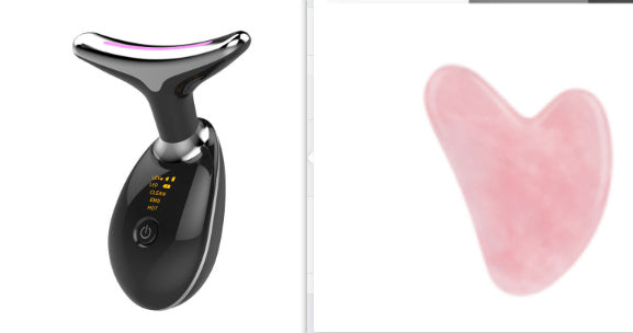 EMS Thermal Neck Lifting And Tighten Massager Electric Microcurrent Wrinkle Remover ARVASHAA