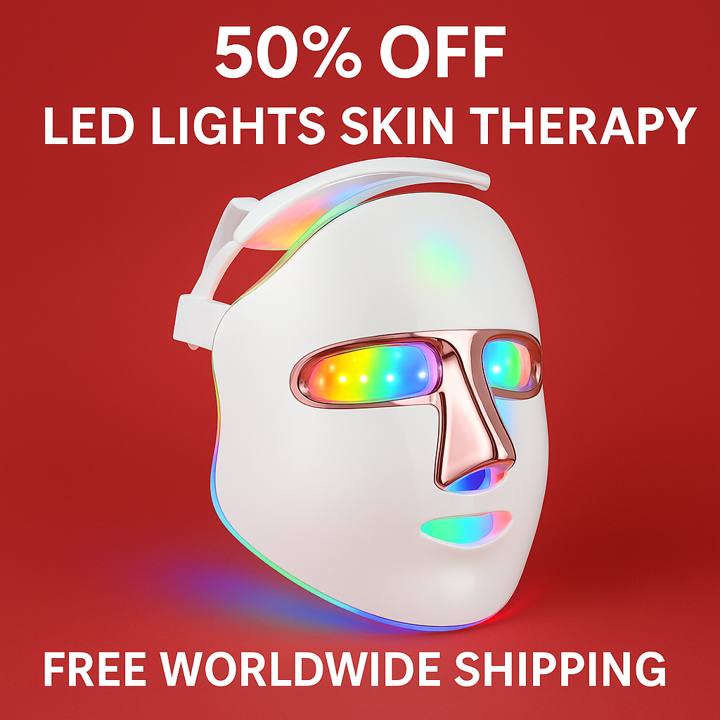 Wireless 7 Colors Face LED Mask Photon Facal Beauty Mask Skin Rejuvenation Anti Acne Repair Skin Tightening Anti Aging Skin Care ASKVexperts