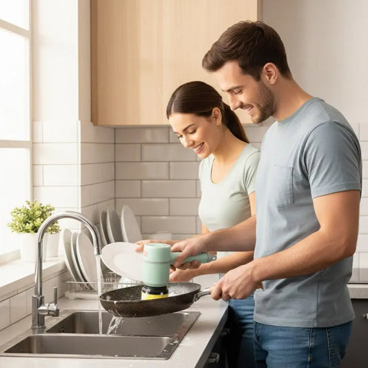 Automatic Dish Cleaner Brush – Effortless Cleaning for Every Surface ASKVexperts