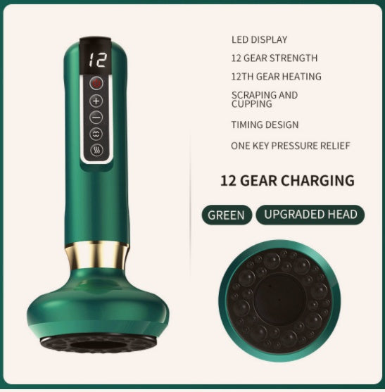 Electric Vacuum Cupping Massager For Body Anti-Cellulite Suction Cup Gua Sha Massage Body Cups Guasha Fat Burning Slimming Jars ARVASHA