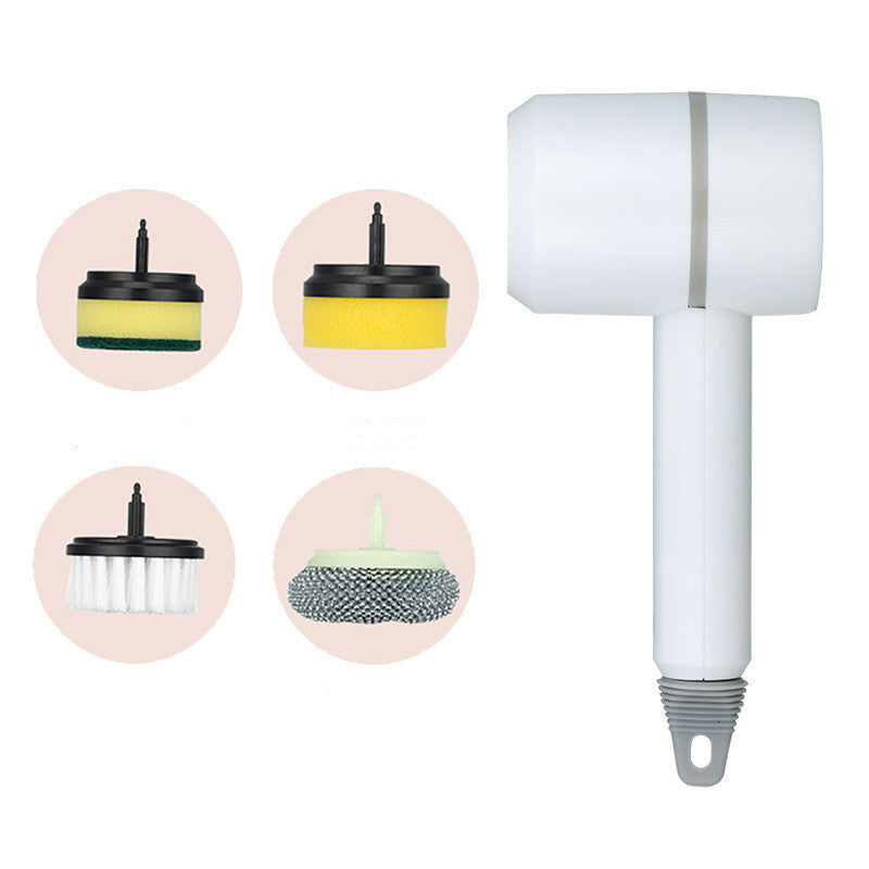 Electric Cleaning Brush Dishwashing Brush Automatic Wireless USB Rechargeable Professional Kitchen Bathtub Tile Cleaning Brushes ARVASHA