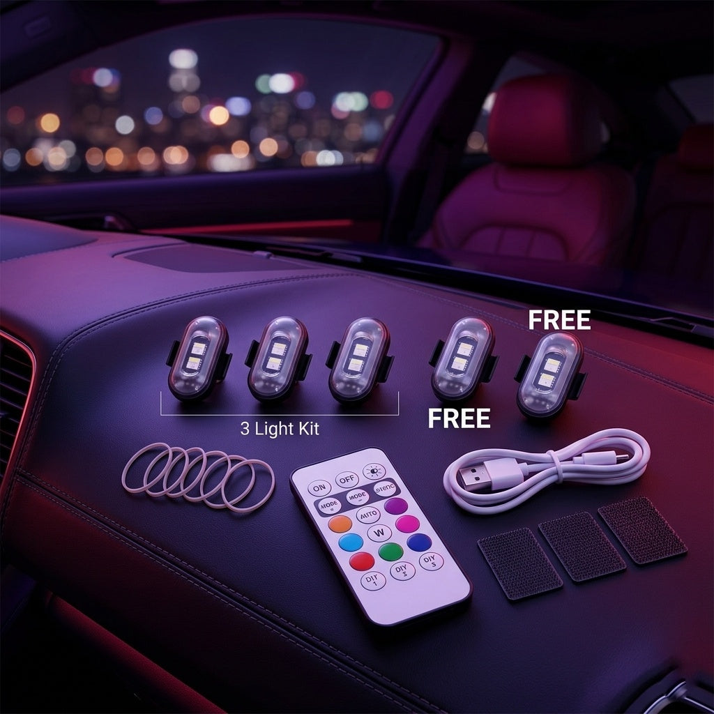 Lampes néon pour voiture Lux Drive™