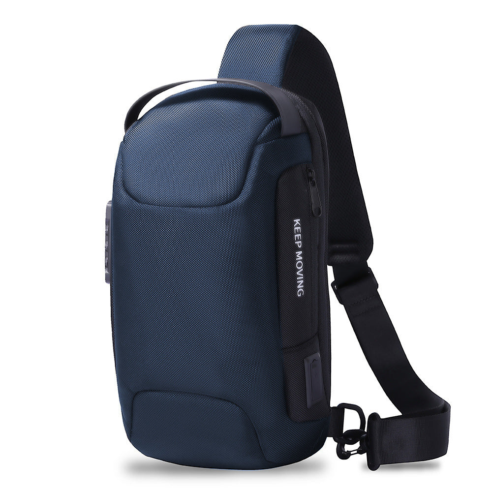 Douyin Hot Style Summer Men's Sports Car Breast Bag Single Shoulder Bag ARVASHA