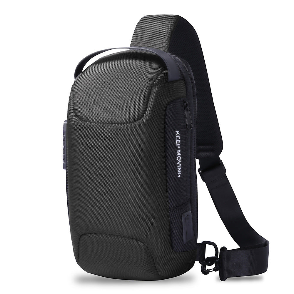 Douyin Hot Style Summer Men's Sports Car Breast Bag Single Shoulder Bag ARVASHA