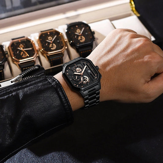 Waterproof Multifunctional Fashion Men's Quartz Watch ARVASHA