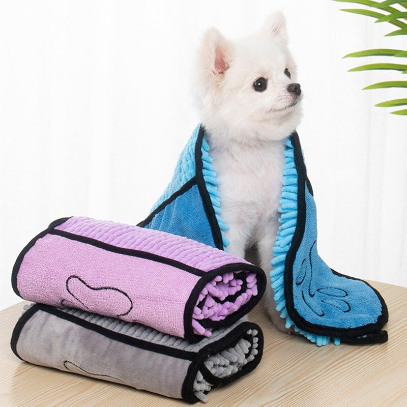 Dogs Cats Towels Super Absorbent Dog Bathrobe Microfiber Bath Towels Quick-Drying Cat Bath Towel For Pets Towel Dog Towels Pet Products ARVASHA