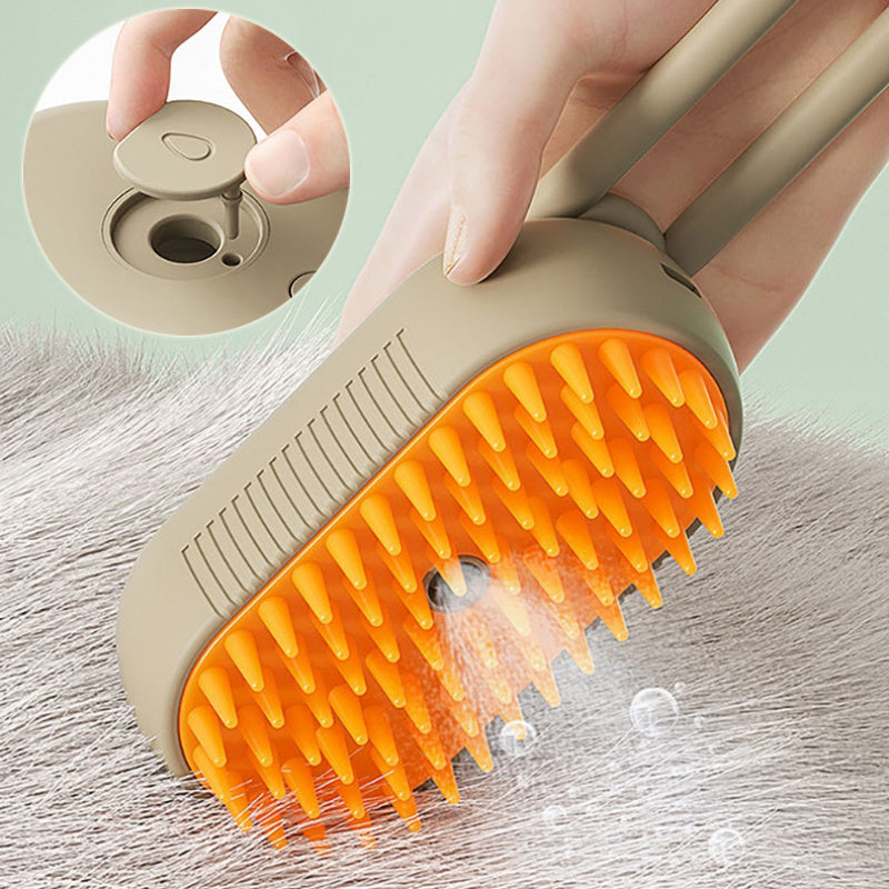 Cat Steam Brush Steamy Dog Brush 3 In 1 Electric Spray Cat Hair Brushes For Massage Pet Grooming Comb Hair Removal Combs Pet Products ARVASHAA
