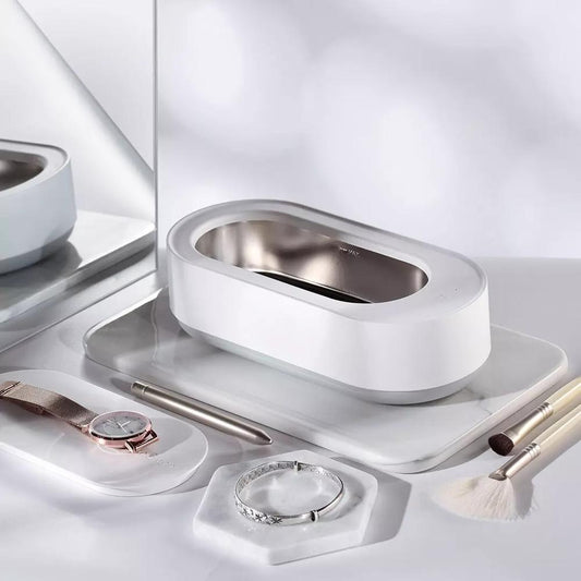 Clean Ultrasonic Cleaner Portable 45000Hz High-Frequency Vibration Cleaning Machine Jewelry Glasses Watch Cleaning ARVASHAA