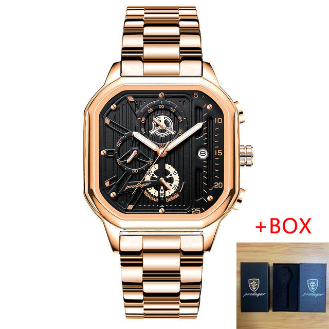 Waterproof Multifunctional Fashion Men's Quartz Watch ARVASHA