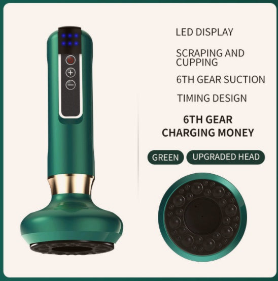 Electric Vacuum Cupping Massager For Body Anti-Cellulite Suction Cup Gua Sha Massage Body Cups Guasha Fat Burning Slimming Jars ARVASHA