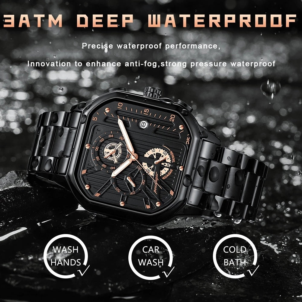 Waterproof Multifunctional Fashion Men's Quartz Watch ARVASHA