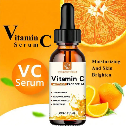Vitamin C Facial Essence Contains Hyaluronic Acid Dark Spot Remover Moisturizing Repair Anti-aging Essence Facial Skin Care 30ml ARVASHAA