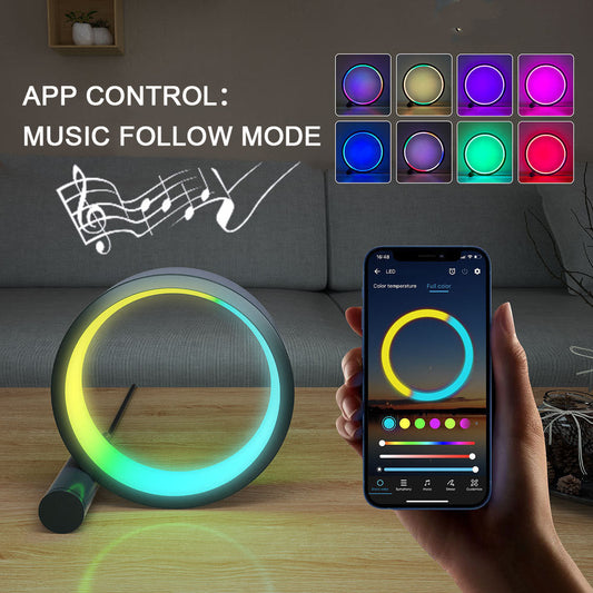 Smart LED Night Light Led Music Rhythm Induction Colorful Atmosphere Light Room Decoration ARVASHAA