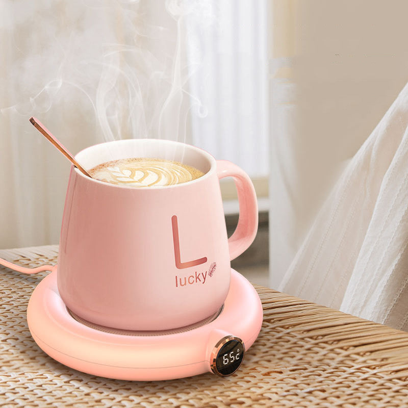 Coffee Mug Warmer Warm Coaster Smart Heating Cup Thermal Insulation Constant Temperature Coaster Heating Pad Desktop ASKVexperts