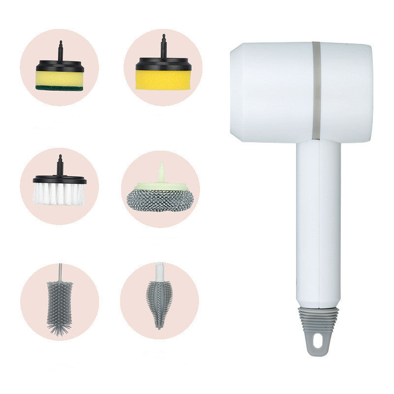 Electric Cleaning Brush Dishwashing Brush Automatic Wireless USB Rechargeable Professional Kitchen Bathtub Tile Cleaning Brushes ARVASHA