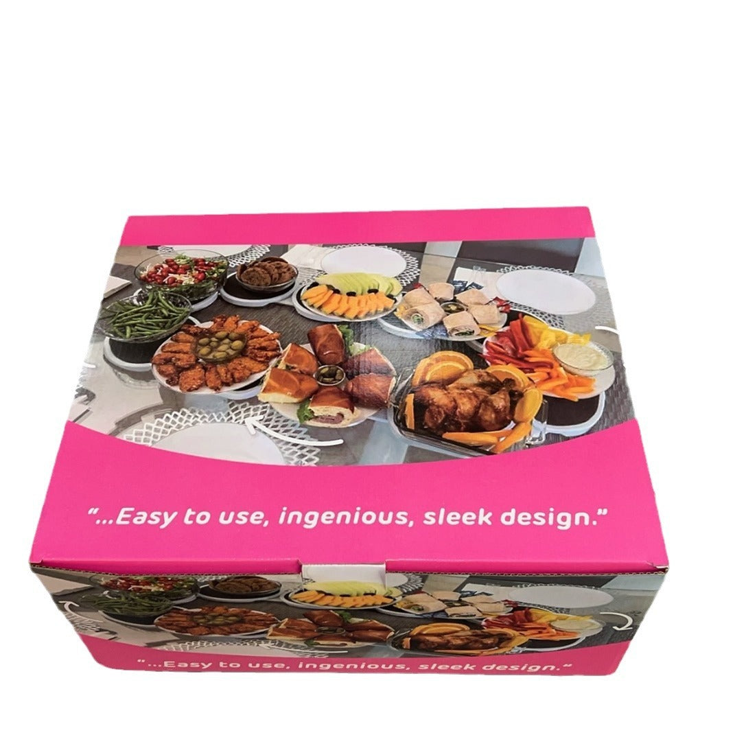Table Rotating Portable Food Tray ARVASHA
