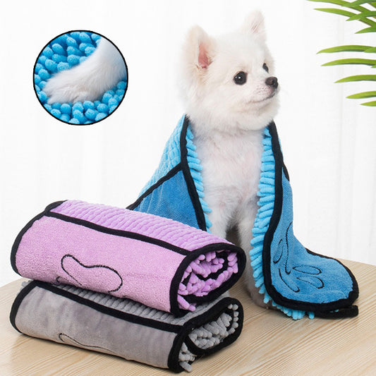 Dogs Cats Towels Super Absorbent Dog Bathrobe Microfiber Bath Towels Quick-Drying Cat Bath Towel For Pets Towel Dog Towels Pet Products ARVASHA