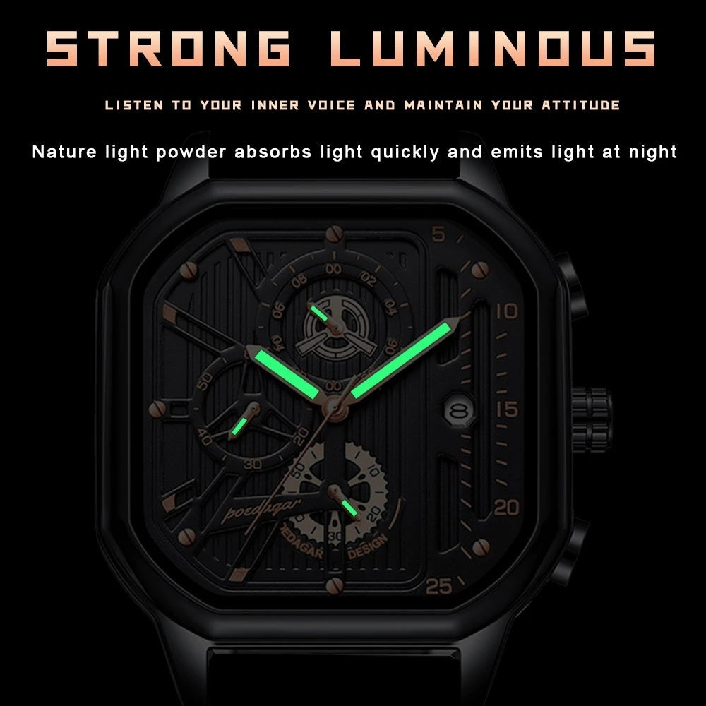 Waterproof Multifunctional Fashion Men's Quartz Watch ARVASHA